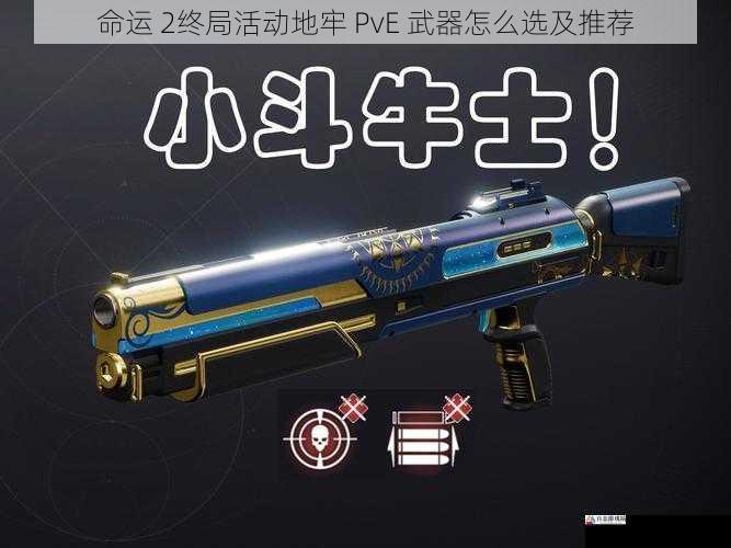 命运 2终局活动地牢 PvE 武器怎么选及推荐