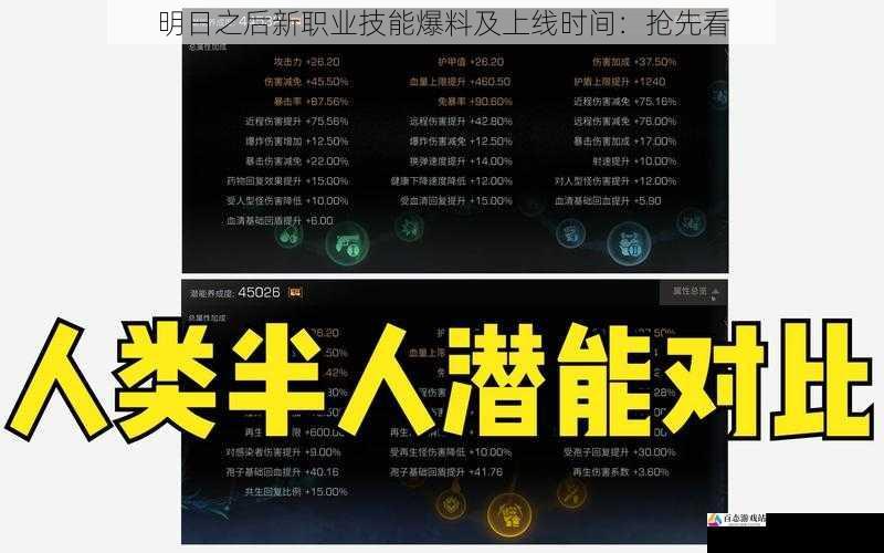明日之后新职业技能爆料及上线时间：抢先看