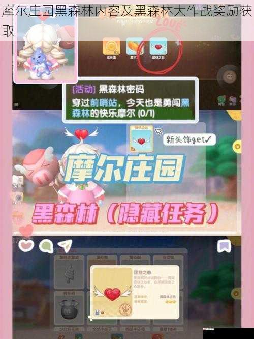 摩尔庄园黑森林内容及黑森林大作战奖励获取