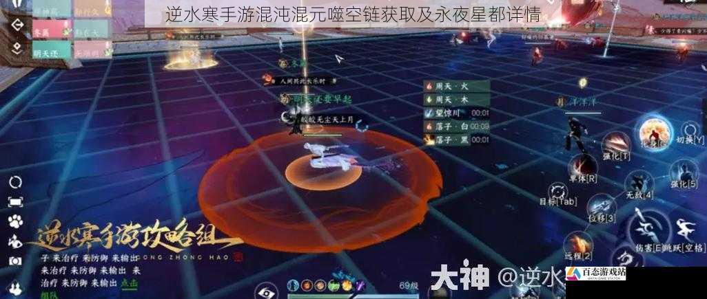 逆水寒手游混沌混元噬空链获取及永夜星都详情