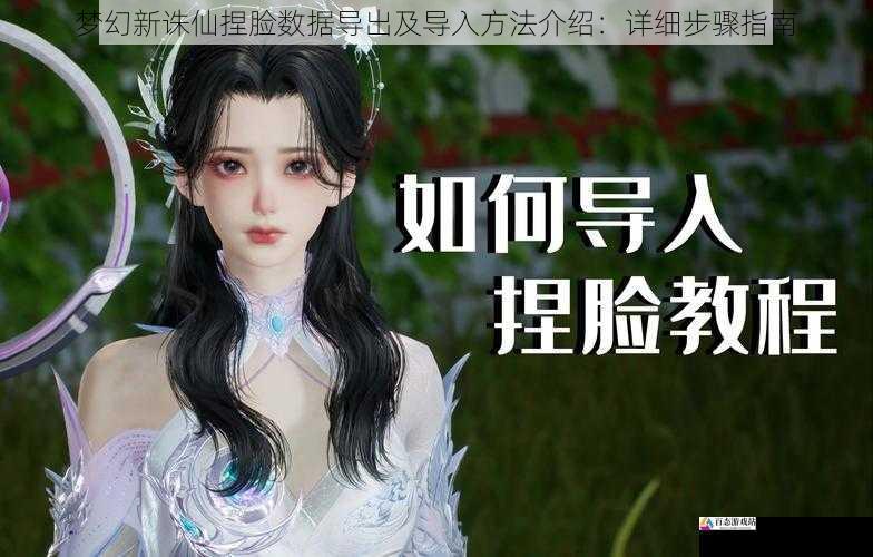 梦幻新诛仙捏脸数据导出及导入方法介绍：详细步骤指南
