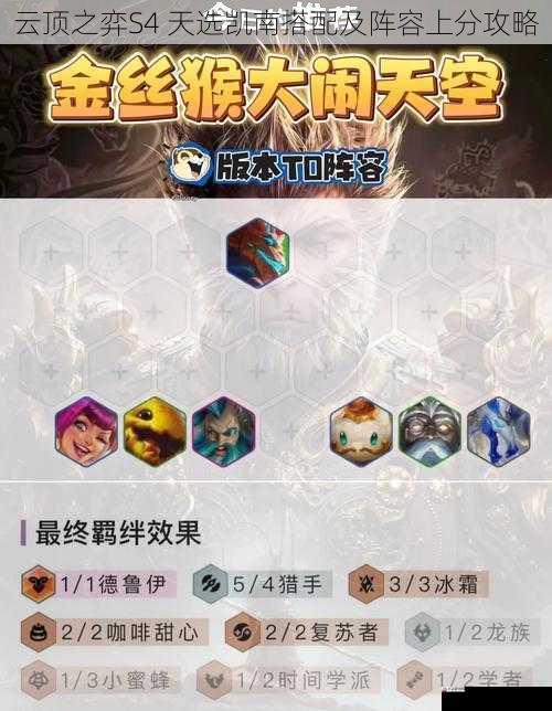 云顶之弈S4 天选凯南搭配及阵容上分攻略