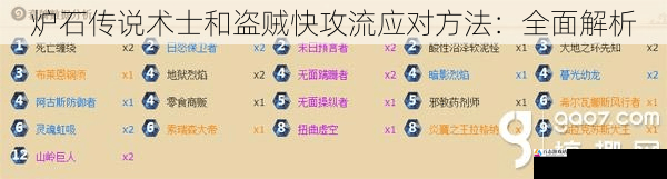 炉石传说术士和盗贼快攻流应对方法:全面解析