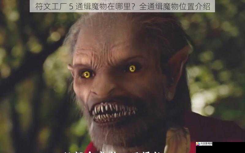 符文工厂 5 通缉魔物在哪里？全通缉魔物位置介绍