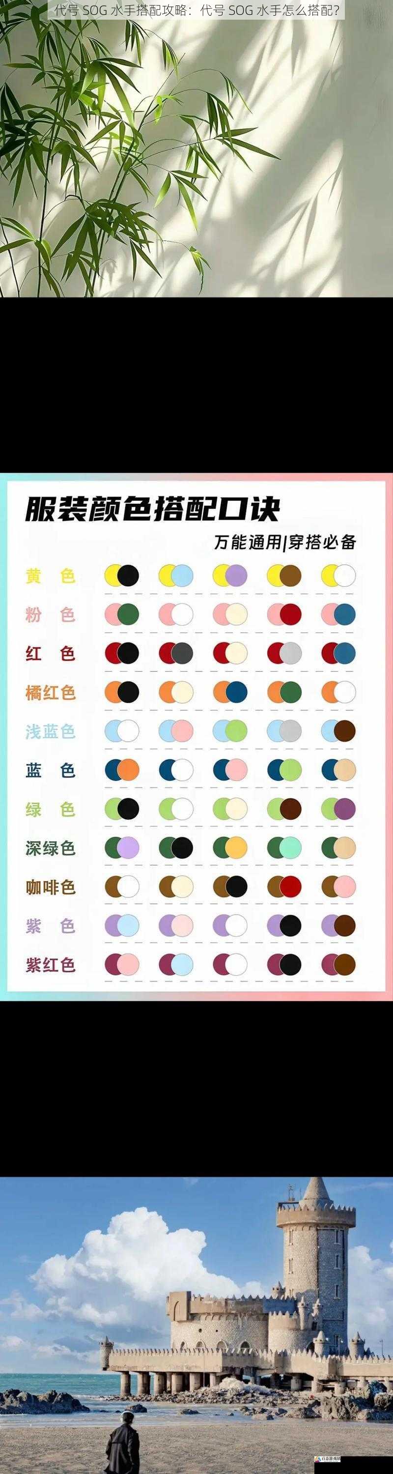  代号 SOG 水手搭配攻略：代号 SOG 水手怎么搭配？