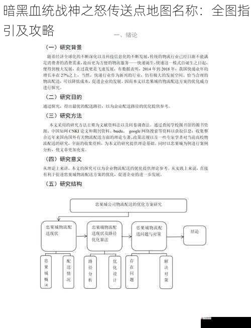 传送点的优化与利用