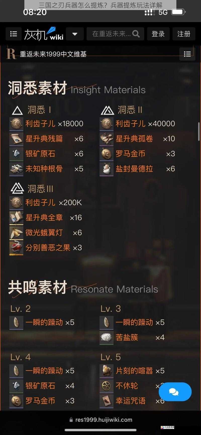 提炼材料的获取