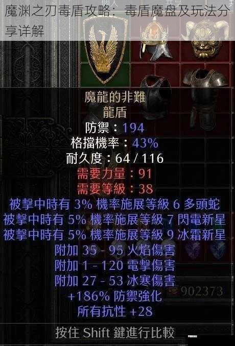毒盾魔盘的基本构成