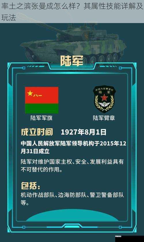 兵种适性