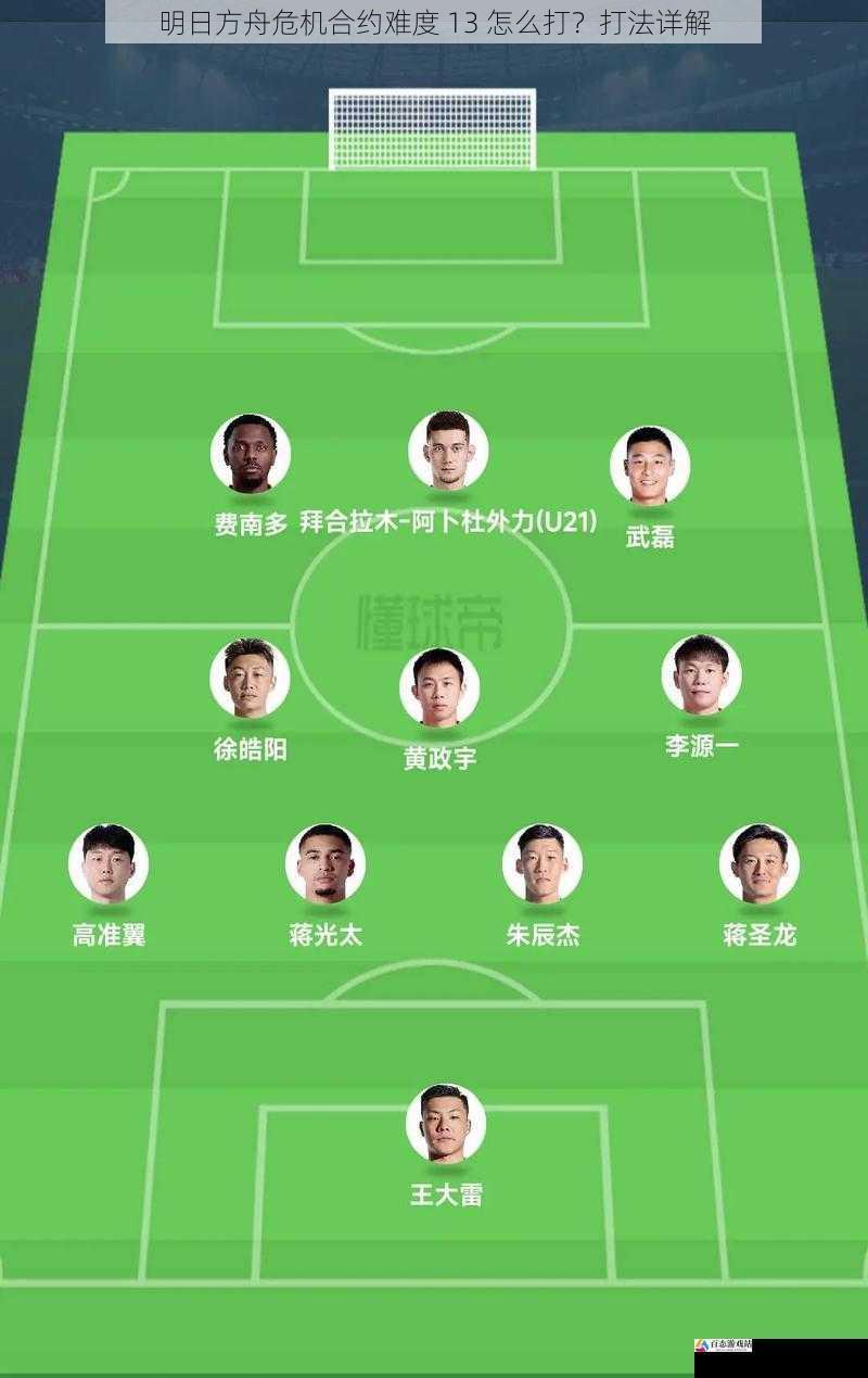 阵容搭配