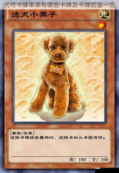 卡牌类型丰富多样