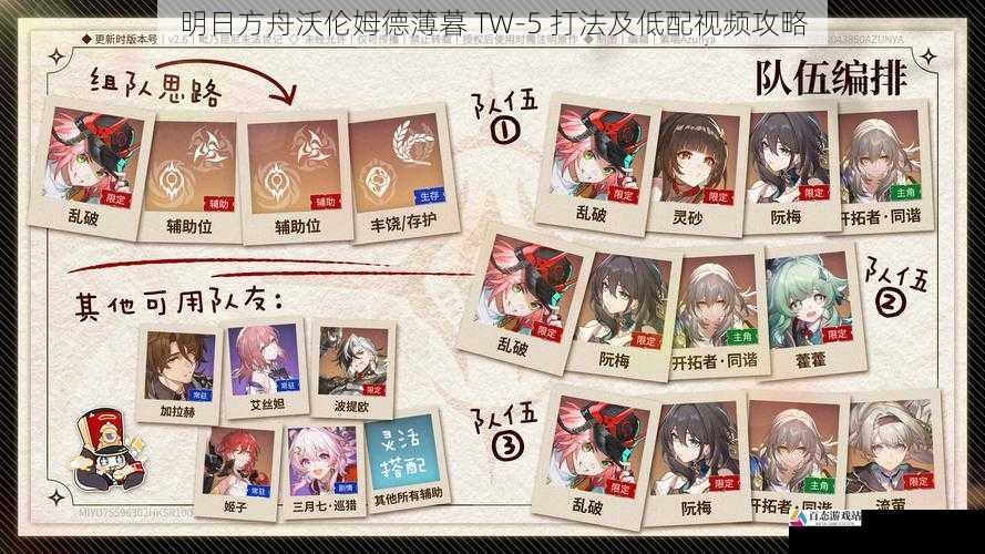  明日方舟沃伦姆德薄暮 TW