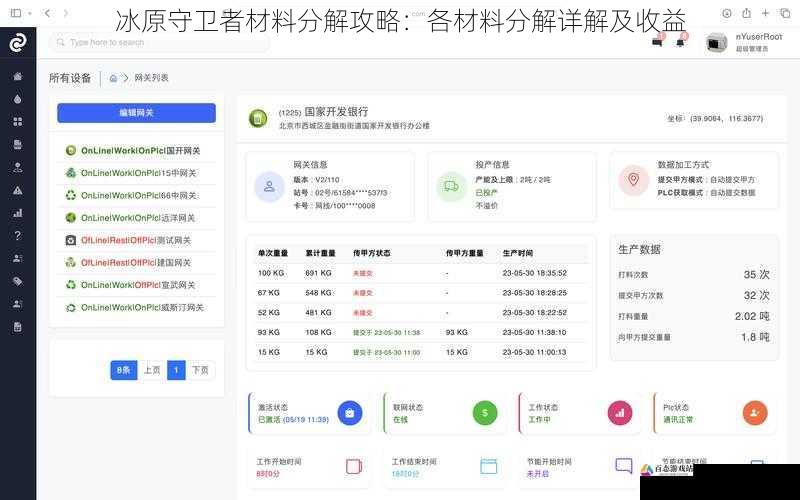 分解界面与操作