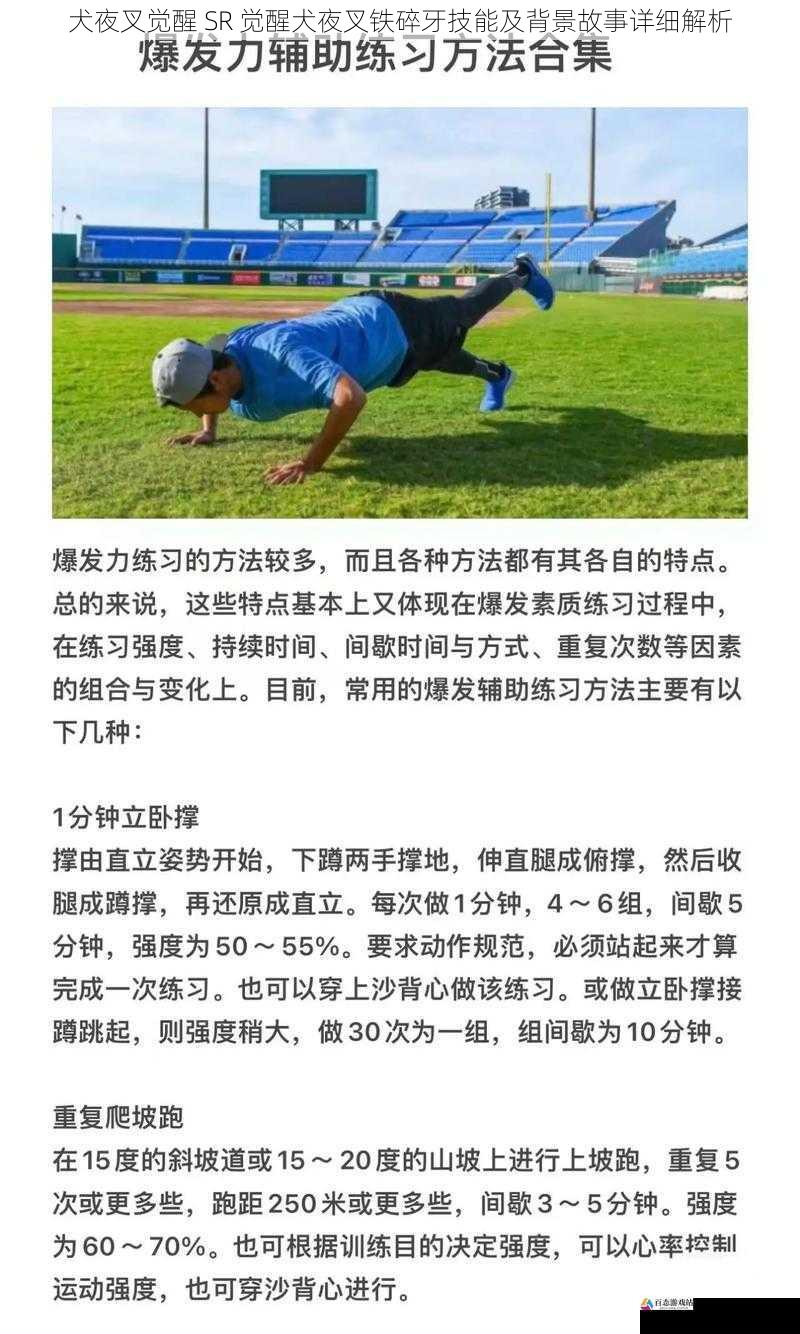  犬夜叉觉醒 SR 觉醒犬夜叉铁碎牙技能及背景故事详细解析