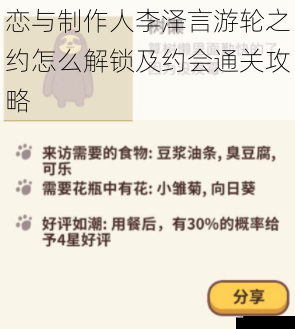 解锁条件篇