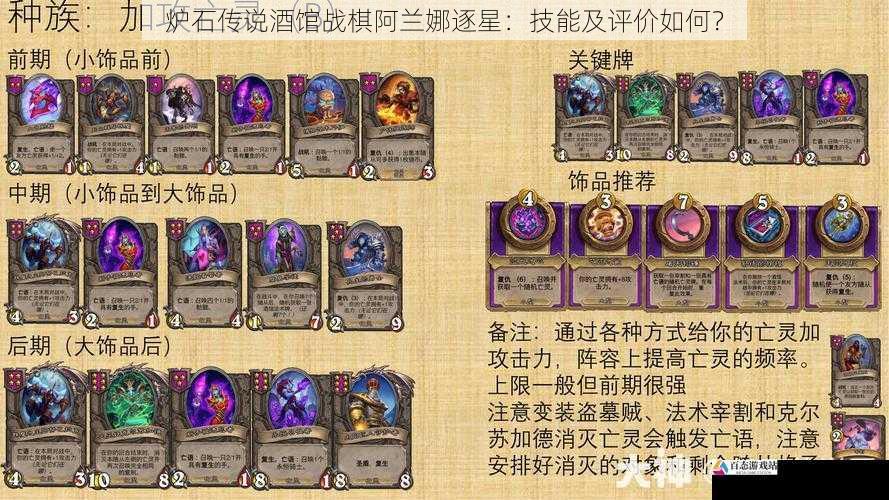 炉石传说酒馆战棋阿兰娜逐星:技能及评价如何?