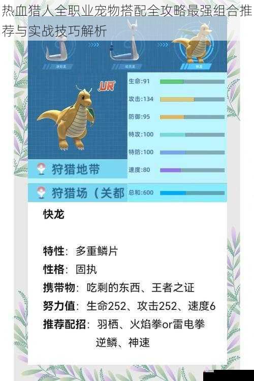  热血猎人全职业宠物搭配全攻略最强组合推荐与实战技巧解析