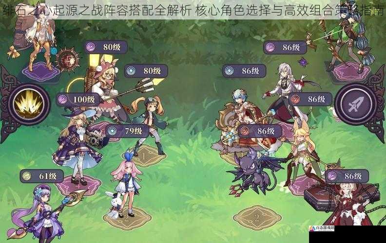  绯石之心起源之战阵容搭配全解析 核心角色选择与高效组合策略指南
