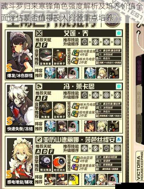 魂斗罗归来寒锋角色强度解析及培养价值全面评估是培养否值得投入资源重点培养
