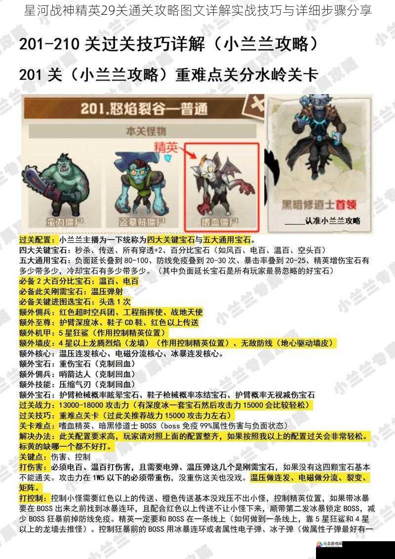 星河战神精英29关通关攻略图文详解实战技巧与详细步骤分享
