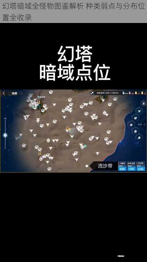 幻塔暗域全怪物图鉴解析 种类弱点与分布位置全收录