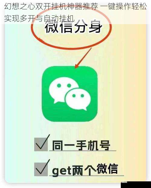 幻想之心双开挂机神器推荐 一键操作轻松实现多开与自动挂机