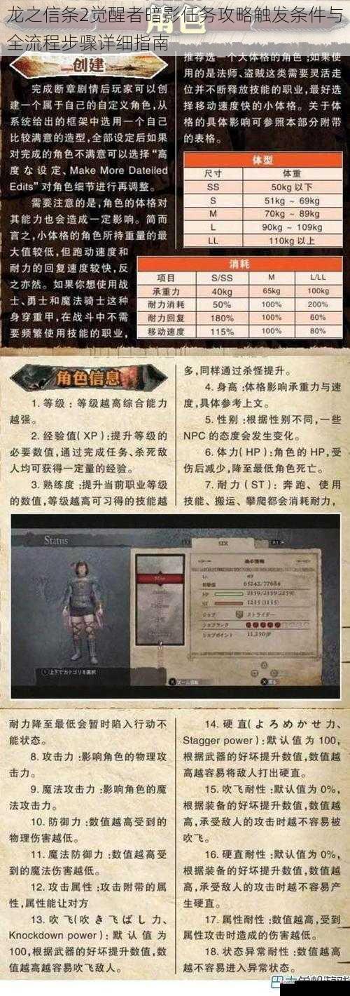  龙之信条2觉醒者暗影任务攻略触发条件与全流程步骤详细指南
