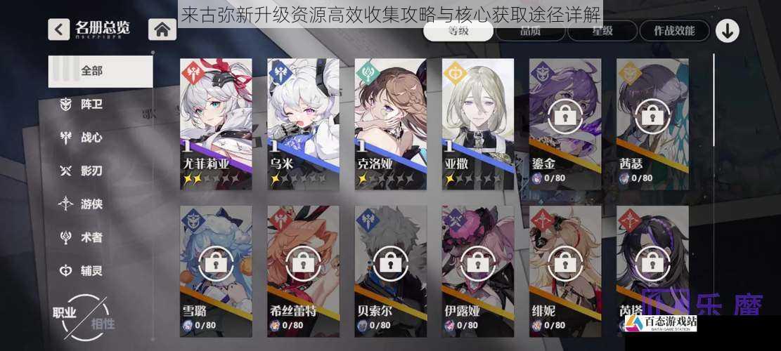 来古弥新升级资源高效收集攻略与核心获取途径详解