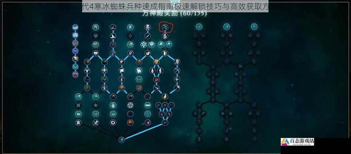 奇迹时代4寒冰蜘蛛兵种速成指南极速解锁技巧与高效获取方案解析