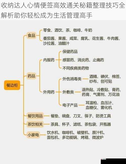 收纳达人心情便签高效通关秘籍整理技巧全解析助你轻松成为生活管理高手