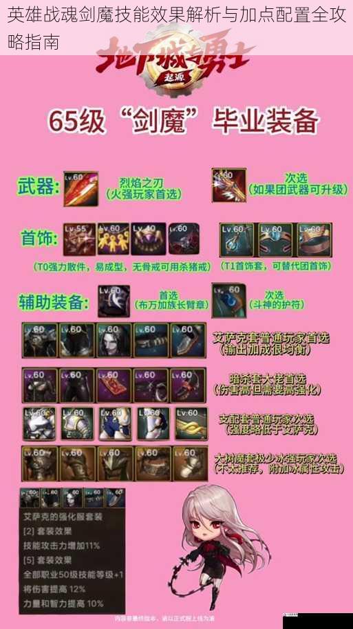 英雄战魂剑魔技能效果解析与加点配置全攻略指南