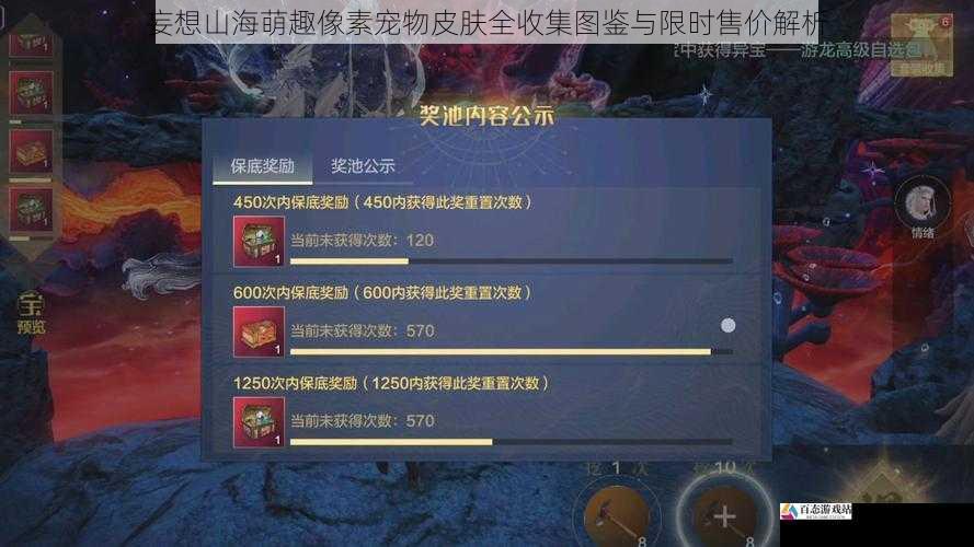 妄想山海萌趣像素宠物皮肤全收集图鉴与限时售价解析