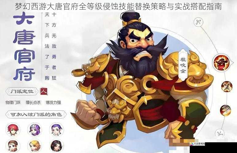  梦幻西游大唐官府全等级侵蚀技能替换策略与实战搭配指南