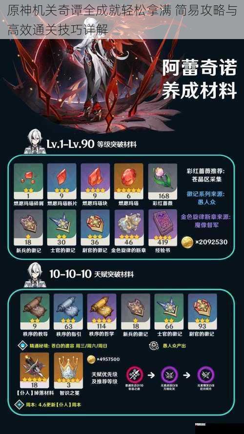原神机关奇谭全成就轻松拿满 简易攻略与高效通关技巧详解