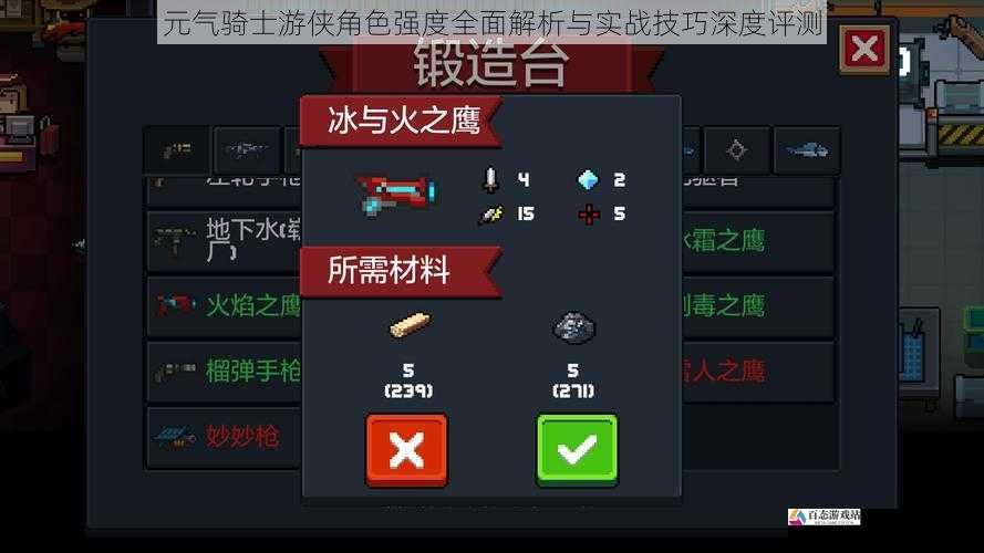  元气骑士游侠角色强度全面解析与实战技巧深度评测