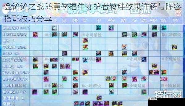 金铲铲之战S8赛季福牛守护者羁绊效果详解与阵容搭配技巧分享