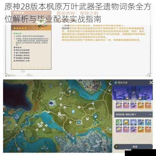 原神28版本枫原万叶武器圣遗物词条全方位解析与毕业配装实战指南