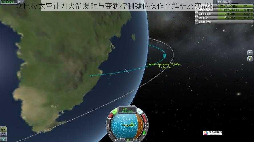坎巴拉太空计划火箭发射与变轨控制键位操作全解析及实战操作指南
