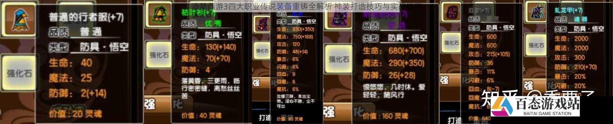 造梦西游3四大职业传说装备重铸全解析 神装打造技巧与实战指南
