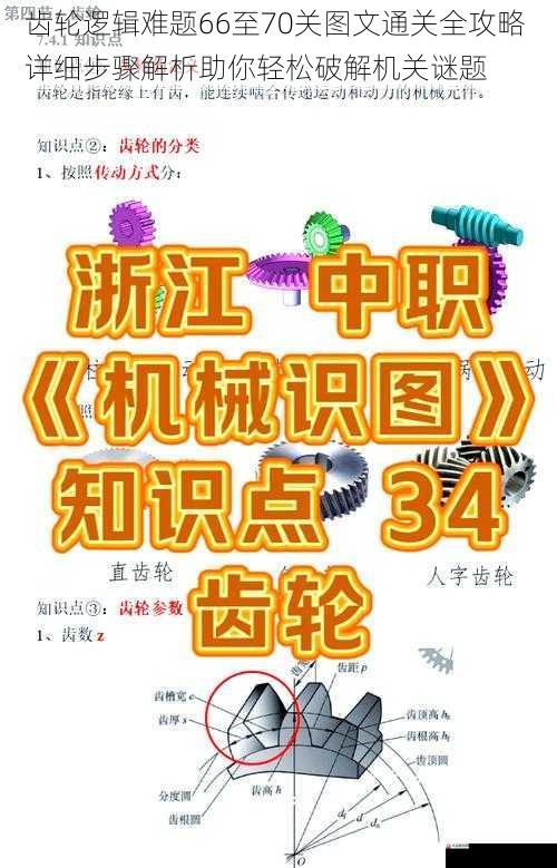 齿轮逻辑难题66至70关图文通关全攻略 详细步骤解析助你轻松破解机关谜题