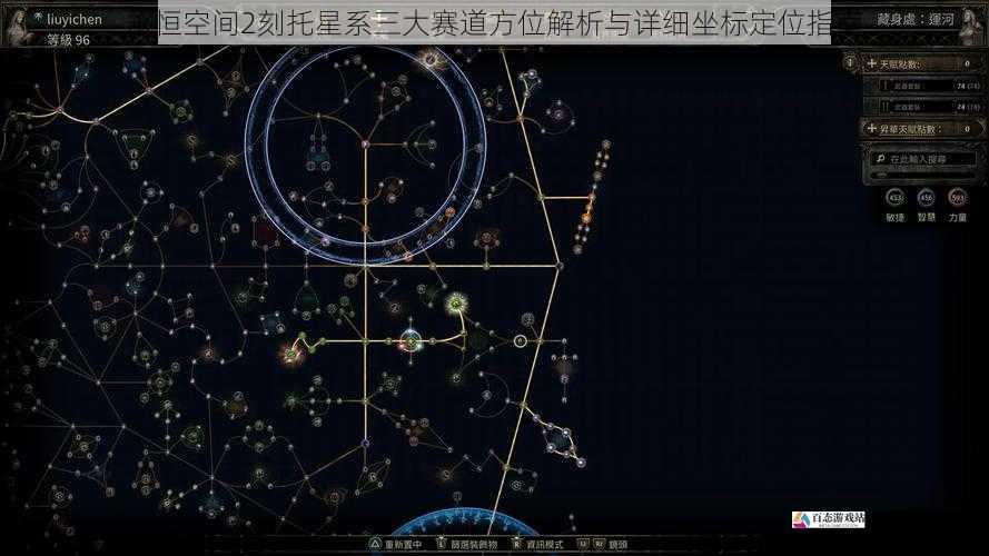 永恒空间2刻托星系三大赛道方位解析与详细坐标定位指南