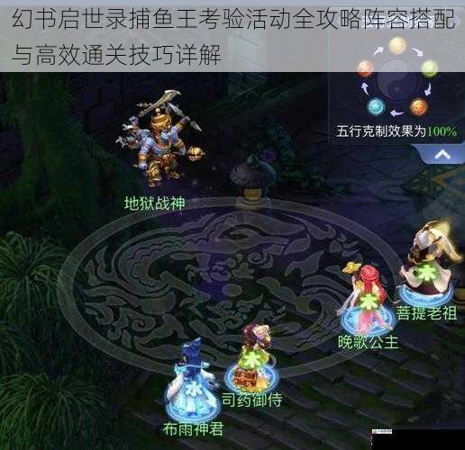 幻书启世录捕鱼王考验活动全攻略阵容搭配与高效通关技巧详解