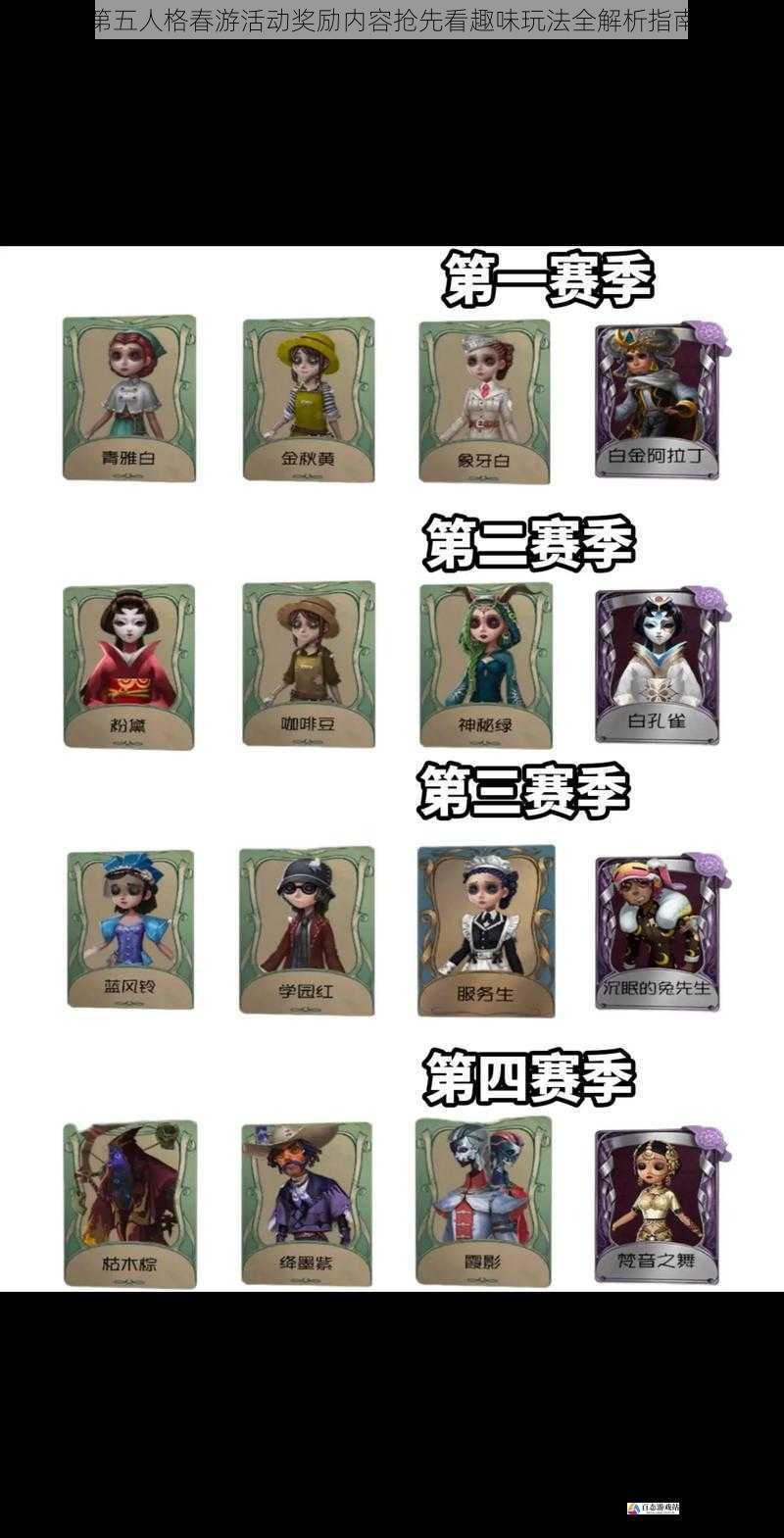第五人格春游活动奖励内容抢先看趣味玩法全解析指南