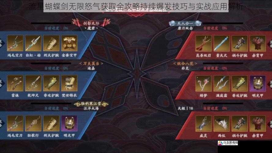 流星蝴蝶剑无限怒气获取全攻略持续爆发技巧与实战应用解析