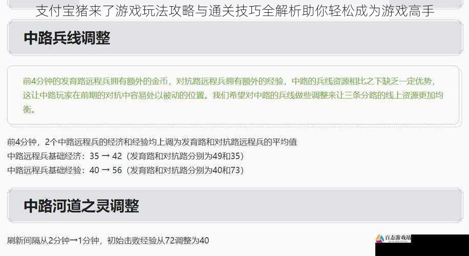 支付宝猪来了游戏玩法攻略与通关技巧全解析助你轻松成为游戏高手