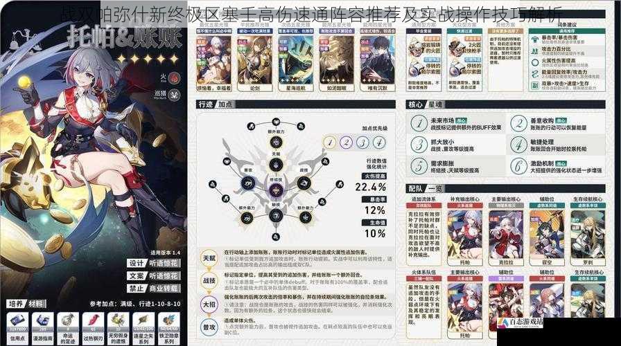 战双帕弥什新终极区塞壬高伤速通阵容推荐及实战操作技巧解析