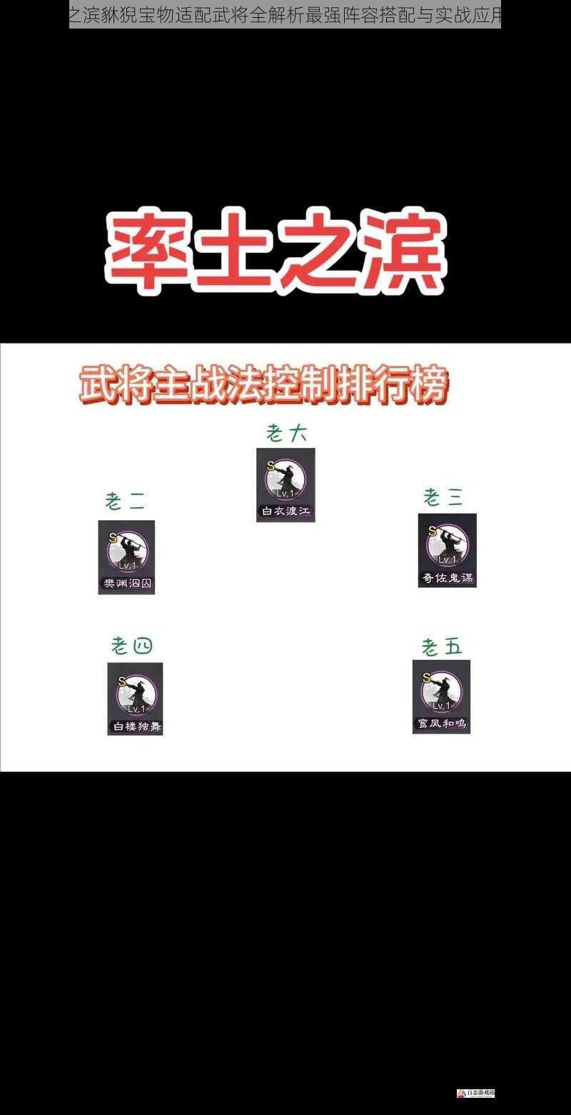 率土之滨貅猊宝物适配武将全解析最强阵容搭配与实战应用指南