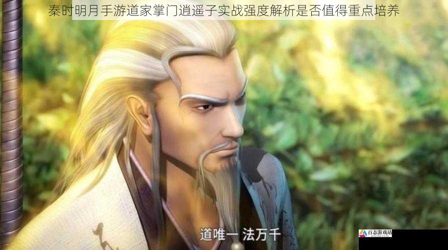 秦时明月手游道家掌门逍遥子实战强度解析是否值得重点培养